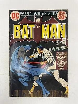 Buy Batman #243 DC Comics 1972 1st App Of The Lazarus Pit Neal Adams Bronze Age • 17.73£