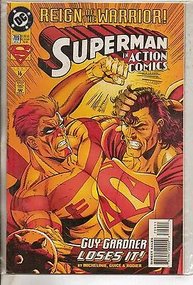 Buy DC Comics Action Comics #709 April 1996 Guy Gardner Warrior VF • 1.80£