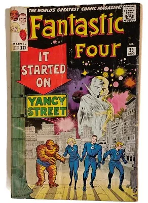 Buy FANTASTIC FOUR # 29. AUGUST 1964. GD. 1st App. THE WATCHER IN FF. SILVER AGE • 64.99£