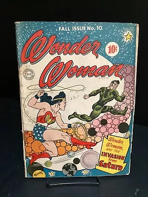 Buy WONDER WOMAN #10 (1944, Marston, Count Mephisto Saturno) - DC Comics • 537.61£