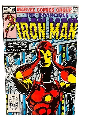 Buy Marvel  Invincible IRON MAN # 170 VF 1983 1st Jim Rhodes As Iron Man And #102  • 12£