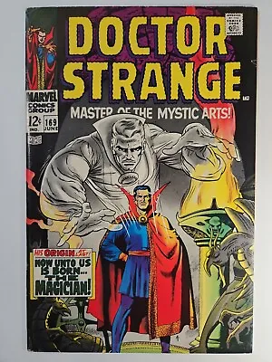 Buy Doctor Strange #169 (fn+)  1st Solo Series. Origin Retold (marvel, June 1968) • 341.82£