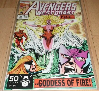 Buy Avengers West Coast (1985) #71...Published Jun 1991 By Marvel • 19.95£
