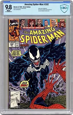 Buy Amazing Spider-Man #332 CBCS 9.8 1990 21-2EDBB5B-015 • 114.81£