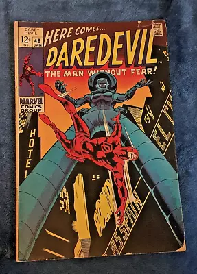 Buy Free P & P; Daredevil #48, Jan 1969; Vs. Stilt-Man! (KG) • 7.99£