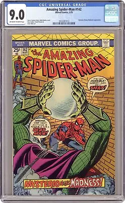 Buy Amazing Spider-Man #142 CGC 9.0 1975 3933287012 • 119.15£