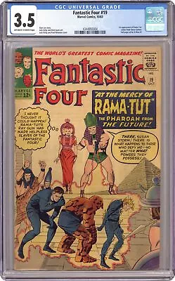 Buy Fantastic Four #19 CGC 3.5 1963 4344893004 • 176.94£