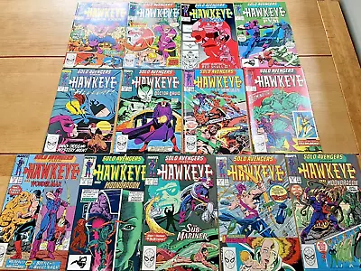 Buy 13 Comics - Hawkeye  (1988-89)-Copper Age Comics - Solo Avengers Marvel MCU • 25£