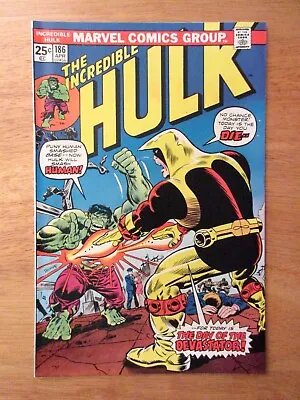 Buy INCREDIBLE HULK #186 (1975) **Very Bright, Colorful & Glossy!** (VF/VF+) • 15.79£