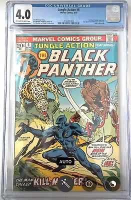 Buy Marvel Jungle Action #6 Featuring The Black Panther CGC 4.0 • 67.72£
