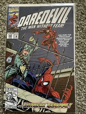 Buy DAREDEVIL THE MAN WITHOUT FEAR! 305 30th Anniversary Of Spiderman. MARVEL COMICS • 8.92£
