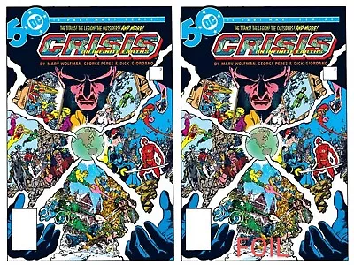 Buy Crisis On Infinite Earths #3 Facsimile Cvr A + Foil Set (presale 6/18/24) • 7.92£