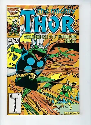 Buy Thor 366 1st Throg Cover LOKI Appearance High Grade Apr 1986 NM • 24.95£