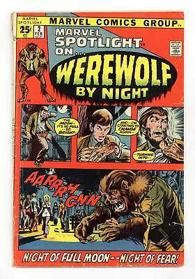 Buy Marvel Spotlight #2 GD 2.0 1972 1st App. And Origin Werewolf By Night • 136.73£