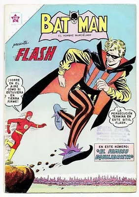 Buy Mexican Flash #113 1st App. & Origin Of Trickster Batman Novaro 1962 In Spanish • 277.91£