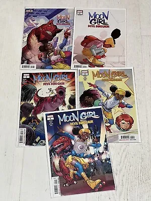 Buy Moongirl And Devil Dinosaur 1-5 (2022-2023) 5 Issue Mini • 16£