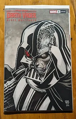 Buy Star Wars Darth Vader Black White Red #1  Art Adams Variant Cover Marvel New • 15£