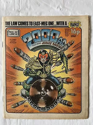 Buy 2000AD PROG 267, 5/6/82 VGC. Alan Moore One Off Script. Back Cover Poster Intact • 0.99£