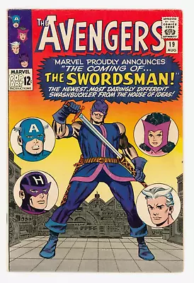 Buy Avengers #19 VFN 8.0 First Swordsman Original Owner - Key Issue • 395.95£