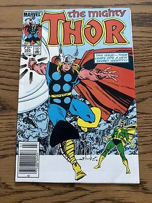 Buy The Mighty Thor # 365 (Marvel 1986) 1st Full App Of Throg Frog Of Thunder! VF+ • 10.28£