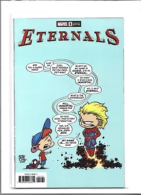 Buy Eternals #1 Skottie Young Variant Marvel Comics (2021) Combined Postage • 2.99£