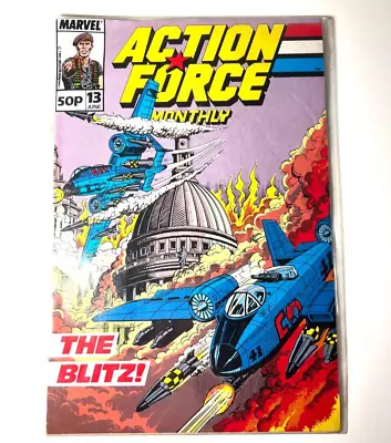 Buy ACTION FORCE MONTHLY MARVEL COMICS June No 13 1989 VGC • 5.95£