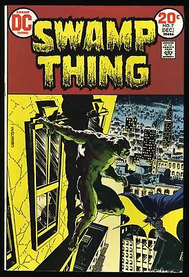 Buy Swamp Thing #7 FN+ 6.5 First Meeting Of Batman And Swamp Thing! DC Comics 1973 • 39.16£