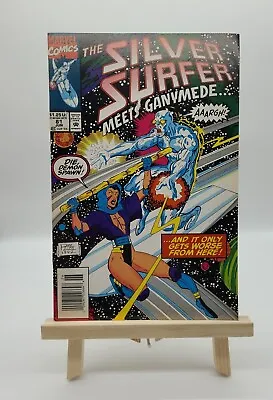 Buy Silver Surfer #81: Vol.3, 1st Tyrant Cameo! Newsstand Variant Marvel Comics 1993 • 2.95£