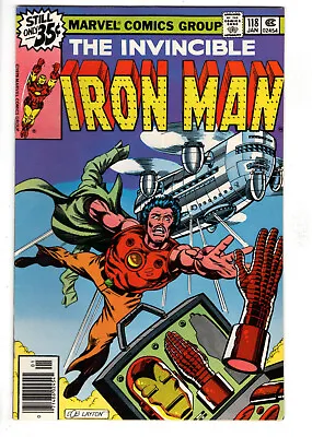 Buy Invincible Iron Man #118 (1979) - Grade 9.0 - 1st Appearance Of James Rhodes! • 63.96£