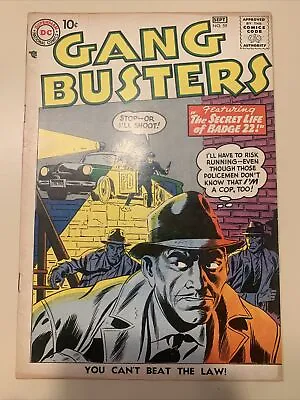 Buy Gang Busters #59 1957-dc Comics-crime-indian Detective • 28.15£