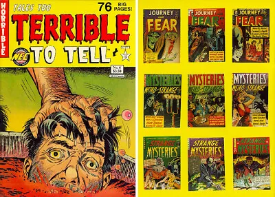 Buy Tales Too Terrible #6 Classic Pre-Code Horror! Zombies! Mister Mystery #13 CVR! • 7.15£