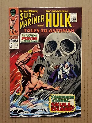 Buy Tales To Astonish #96 Sub-Mariner Hulk Marvel 1967 FN/VF • 19.77£