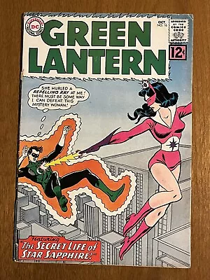 Buy Green Lantern #16/Silver Age DC Comic Book/1st Star Sapphire/VG+ • 152.98£