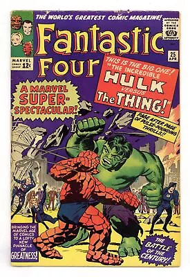 Buy Fantastic Four #25 VG 4.0 1964 • 306.32£