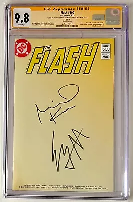 Buy Flash #800 • Cgc Ss 9.8 • Signed Keaton & Miller • Batman • Celebrity Authentics • 796.01£