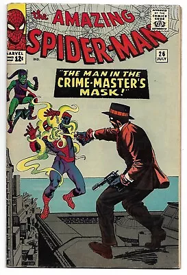 Buy AMAZING SPIDER-MAN (1963) #26 Fine Minus (5.5) 4th GREEN GOBLIN JULY 1965 • 99.99£