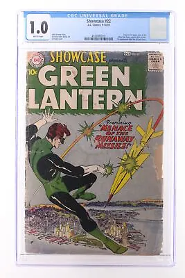 Buy Showcase #22 - D.C. Comics 1959 CGC 1.0 Origin + 1st App Of The SA Green Lantern • 1,252.71£