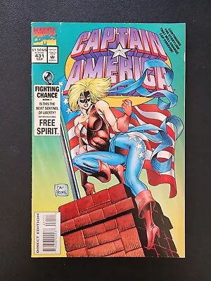 Buy Marvel Comics Captain America #431 September 1994 1st App Of Free Spirit (c) • 3.16£