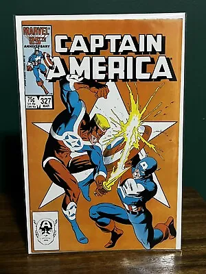 Buy Captain America Issue #327 Marvel Comics 1987 March Direct Edition VF/VF+ • 6.40£