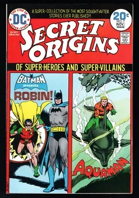 Buy Secret Origins #7 Robin-Detective #38, Aquaman-More Fun #73 Gorgeous VF/NM • 22.16£