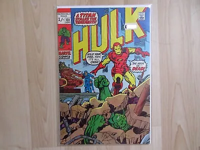 Buy Marvel Comics #131 Hulk Bronze Age Sept 1970 - A Titan Stalks The Tenements • 40£