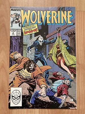 Buy Wolverine # 4 Feb 1989 Very Fine Condition  John Buscema Art Marvel Comics • 0.49£