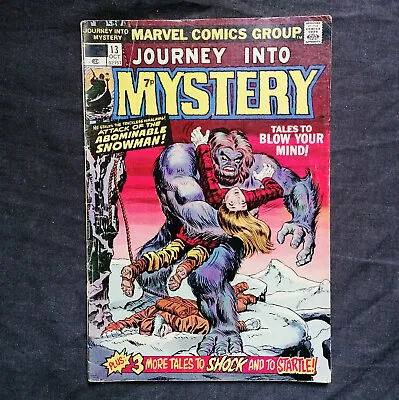 Buy Journey Into Mystery #13, 1974, Inc. Jack Kirby Art, Marvel Comics, Horror Comic • 9.99£