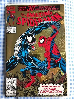 Buy Amazing Spider-Man 375 (1993) Holo-grafx Cover. Venom App [5.0] • 12.99£