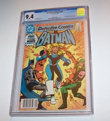 Buy Detective Comics #554 - DC 1985 Copper Age Issue - CGC NM 9.4 - Black Canary • 59.58£