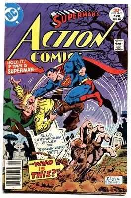 Buy ACTION COMICS #470 Comic Book 1977- SUPERMAN-DC COMICS • 25.49£