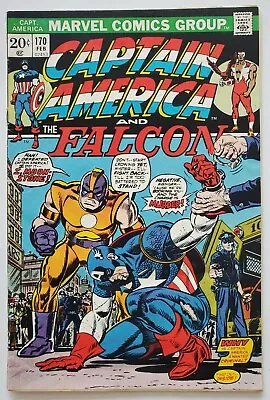 Buy Captain America #170 FN+   1st Series   1ST FULL APP OF MOONSTONE!!  KEY ISSUE!! • 10.29£