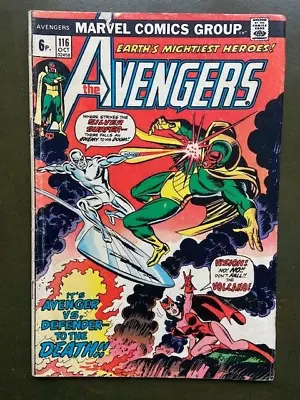 Buy The Avengers #116, Betrayal, Oct 1973. • 4£