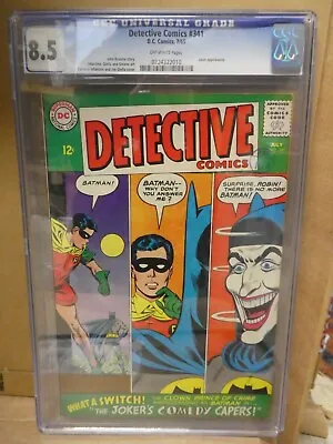 Buy Dc Detective Comics Batman 341 8.5 Joker Appearance 1965 Justice League • 224.99£