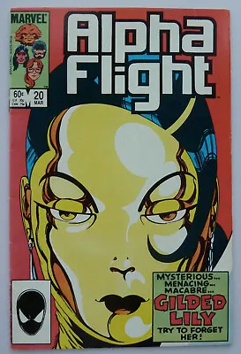 Buy Alpha Flight #20 - Gilded Lily - Marvel Comics - March 1985 F/VF 7.0 • 4.45£